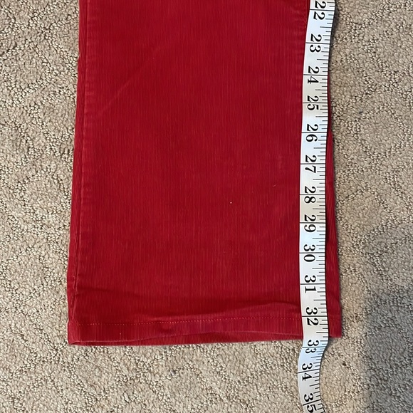 Loft red corduroy pants - Picture 8 of 8